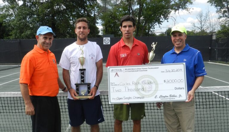 Centercourt Hosts Antigua Performance Apparel Men’s Tournament