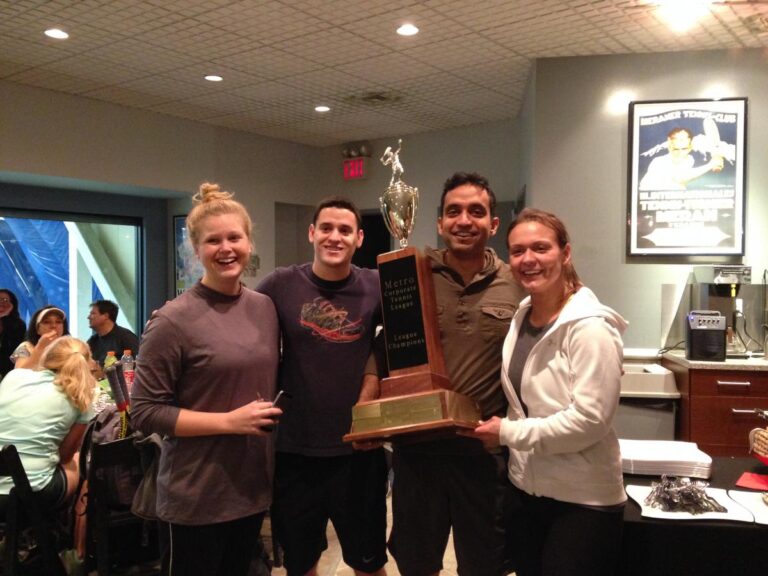 Winter Registrations Open for Metro Corporate Tennis League