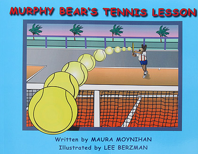 New York Tennis Magazine’s Literary Corner: “Murphy Bear’s Tennis Lesson” and “Murphfit Bear Visits the U.S. Open” Written by Maura Moynihan