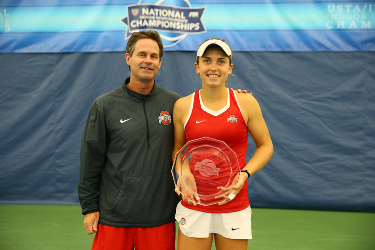 di lorenzo wins national indoors