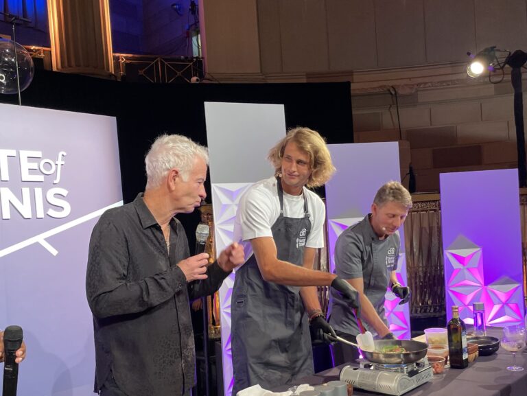 Top Players, Celebrity Chefs Serve It Up at Gotham Hall For Citi Taste of Tennis NYC