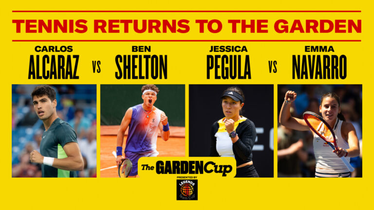 The Garden Cup Attracts Top-Line Marketing Partners For One-Night Tennis Extravaganza at Madison Square Garden