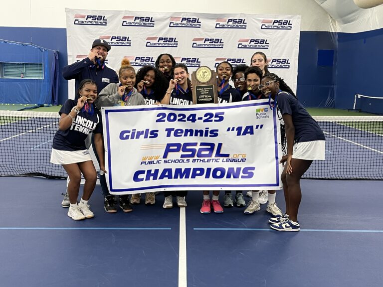 Lincoln Fights Back To Win First-Ever PSAL Tennis Title