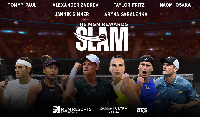 “The MGM Rewards Slam” To Be Held In Las Vegas Featuring World’s Top Players