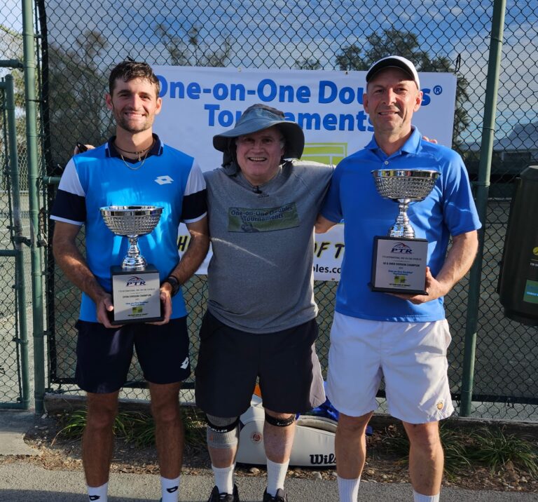 Tortora Captures PTR International One-On-One Doubles Championship