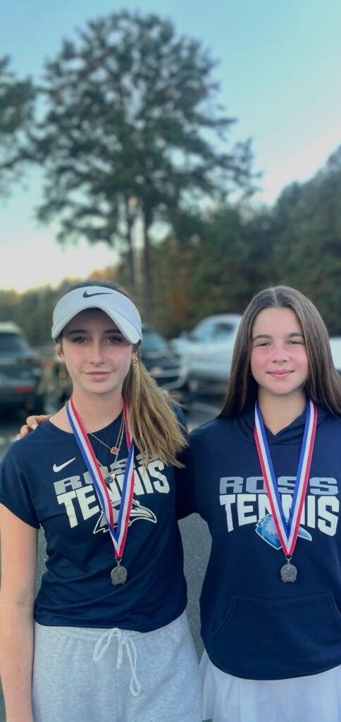 Junior Player Spotlight: Luanna Carmo & Lillien Weiss, Ross School Tennis Center