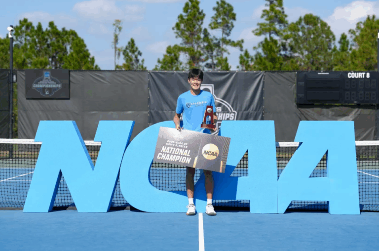Columbia’s Michael Zheng Wins Second Straight NCAA Singles Title