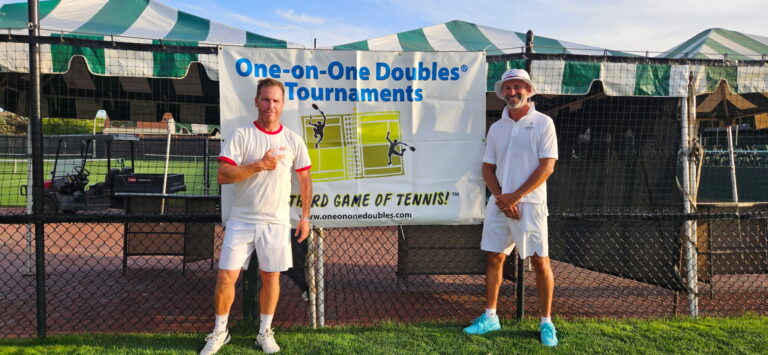 Phil Matthews Captures International Tennis Hall of Fame One-On-One Doubles Club Championship