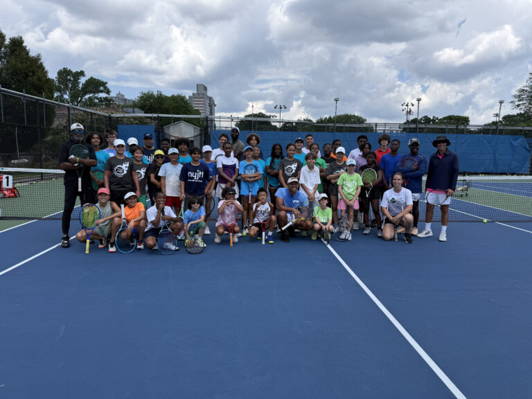 New York Junior Tennis & Learning Welcomes Department of Health & Mental Health Commissioner Alister Martin to Cary Leeds Center in South Bronx